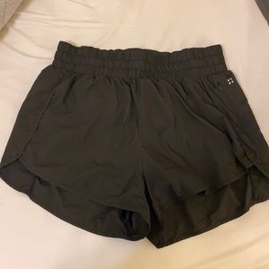 ACTA black running shorts